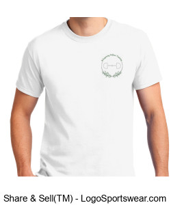 Unisex Gildan Adult Ultra Cotton T-shirt- Printed Design Zoom